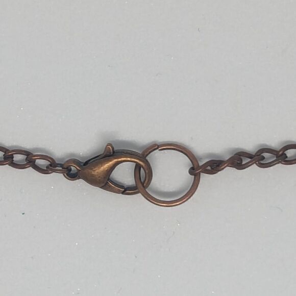 "Trepidation" Labradorite & Quartz Point Necklace - Picture 5 of 7